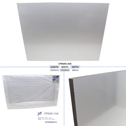Ifor Williams Tr&aelig;plade for bagrampe HB506 S&Oslash;LV CP00261-01B