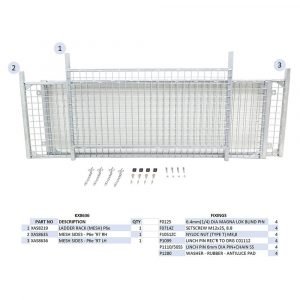 Køb Ifor Williams Gittersider komplet rampe - KX8636